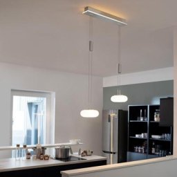 Paul Neuhaus Q-Etienne LED Pendelleuchte mit Dimmer und CCT, 2-flammig, 2076-55,
