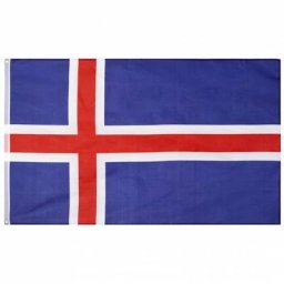 Island Flagge MUWO ""Nations Together"" 90 x 150 cm