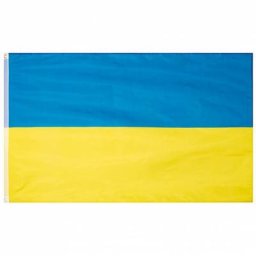 Ukraine Flagge MUWO ""Nations Together"" 90 x 150 cm