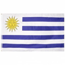 Uruguay Flagge MUWO ""Nations Together"" 90 x 150 cm