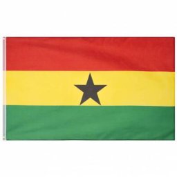 Ghana Flagge MUWO ""Nations Together"" 90 x 150 cm