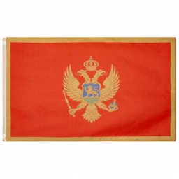 Montenegro Flagge MUWO ""Nations Together"" 90 x 150 cm