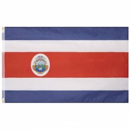 Costa Rica Flagge MUWO ""Nations Together"" 90 x 150 cm