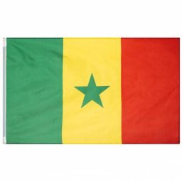 Senegal Flagge MUWO ""Nations Together"" 90 x 150 cm