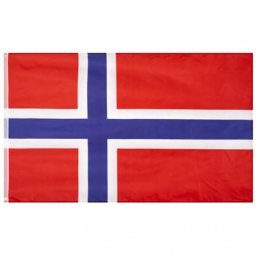Norwegen Flagge MUWO ""Nations Together"" 90 x 150 cm