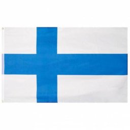 Finnland Flagge MUWO ""Nations Together"" 90 x 150 cm
