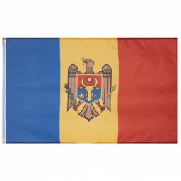 Moldawien Flagge MUWO ""Nations Together"" 90 x 150 cm