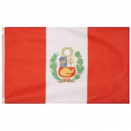 Peru Flagge MUWO ""Nations Together"" 90 x 150 cm