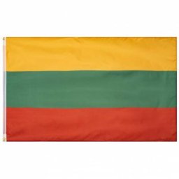 Litauen Flagge MUWO ""Nations Together"" 90 x 150 cm