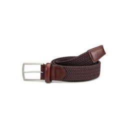 Walbusch Herren Flechtband Gürtel Braun einfarbig