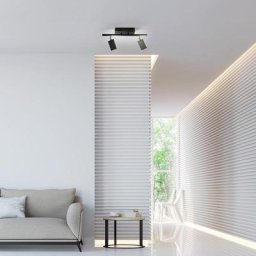 Paul Neuhaus Pure-Mira LED Deckenleuchte mit Dimmer 2-flammig, 6354-18,