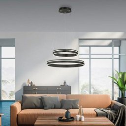 Paul Neuhaus Q-Vito LED Pendelleuchte mit Dimmer und CCT, 2-flammig, 8420-13,