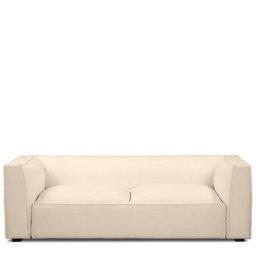 3-Sitzer-Sofa AUSTER - 3-Sitzer Sofa, Cremeweiß, B220