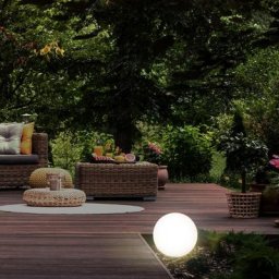 tint von MÜLLER-LICHT tint Calluna Solar white+color RGBW LED Bodenleuchte mit Dimmer, 404073,
