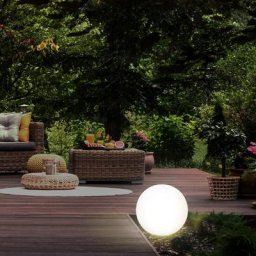 tint von MÜLLER-LICHT tint Calluna Solar white+color RGBW LED Bodenleuchte mit Dimmer, 404074,