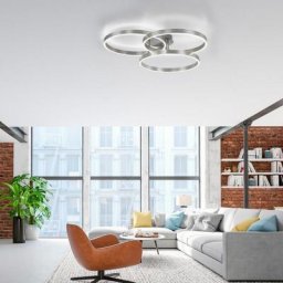 Paul Neuhaus Paan LED Deckenleuchte rund mit Dimmer und CCT, 6233-55,