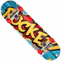 Rocket Popart 7,5"" Skateboard RKT-COM-1533