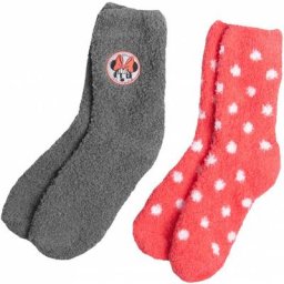 Minnie Maus Disney Damen Kuschelsocken 2 Paar 1003523