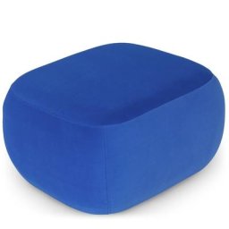 Hocker VOLTA - Hocker, Samt in Elektrischblau