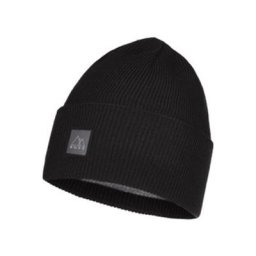 Buff Unisex Crossknit Beanie Solid schwarz