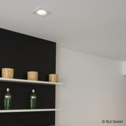SLV NEW TRIA LED Einbau-Deckenleuchte / Spot eckig, 114391,