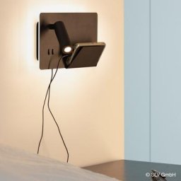 SLV SOMNILA USB LED Spot/Wandleuchte, links, 1003456,