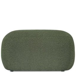 Hocker VOLTA - Hocker, Bouclé Stoff in Khaki