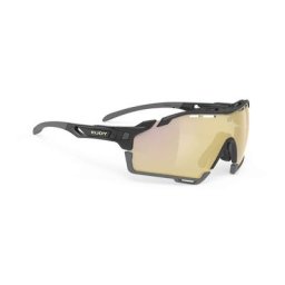 Rudy Project Unisex Cutline Black Gloss Multilaser Gold schwarz