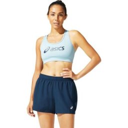 Asics Damen Asics Logo Bra blau