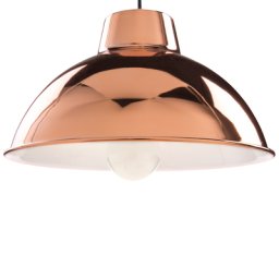 Hängeleuchte Kupfer Metall Halbkugel für Wohnzimmer Esszimmer Restaurant Bar Flur Cafe Industrie Look