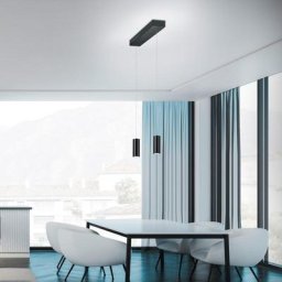 Knapstein Helli LED Pendelleuchte 2-flammig mit Dimmer, 51.506.07,