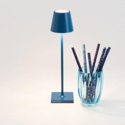 zafferano Poldina Pro Micro Akku LED Tischleuchte mit Dimmer, LD0490K3,
