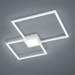 TRIO Hydra LED Deckenleuchte mit Dimmer, quadratisch klein, 676240331,