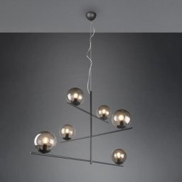 TRIO Pure Pendelleuchte, 6-flammig, 302000642,