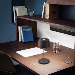 zafferano Olivia Pro Mini Akku LED Tischleuchte mit Dimmer, LD0860N3,