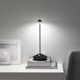 zafferano Pina Pro Akku LED Tischleuchte mit Dimmer, LD0650D3,