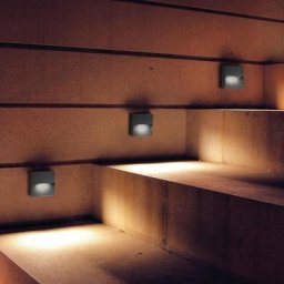 AI LATI Bottom LED Wandleuchte, quadratisch, LD0231G3,