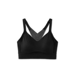 Brooks Damen AB-Cup Drive Interlace Run Bra schwarz