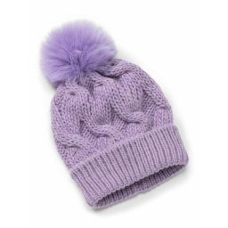 Walbusch Damen Beanies Thermo Lila einfarbig wärmend