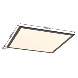 Lindby Nelios LED-Deckenleuchte, CCT 62 x 62 cm