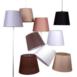 Euluna Lampenschirm Classic L für Hängelampen, beige/klar