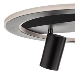 Lindby Berisha LED-Deckenlampe, 3-flammig, schwarz