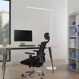Prios Jalima LED-Office-Stehleuchte, weiß