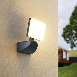 Lindby Melamika LED-Außenstrahler
