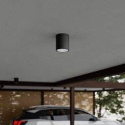 Lucande Runder LED-Deckenstrahler Meret für außen, IP54