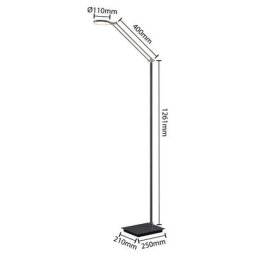 Lucande Joziah LED-Stehleuchte, anthrazit