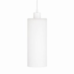 Euluna Hängeleuchte Soda mit Glaszylinder weiß Ø 12cm