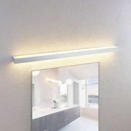 Lindby Layan LED-Bad-Wandleuchte, chrom, 120 cm
