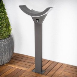 Lucande LED-Wegeleuchte Half mit Bewegungssensor