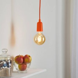 Euluna Hängeleuchte Brasil, orange, einflammig